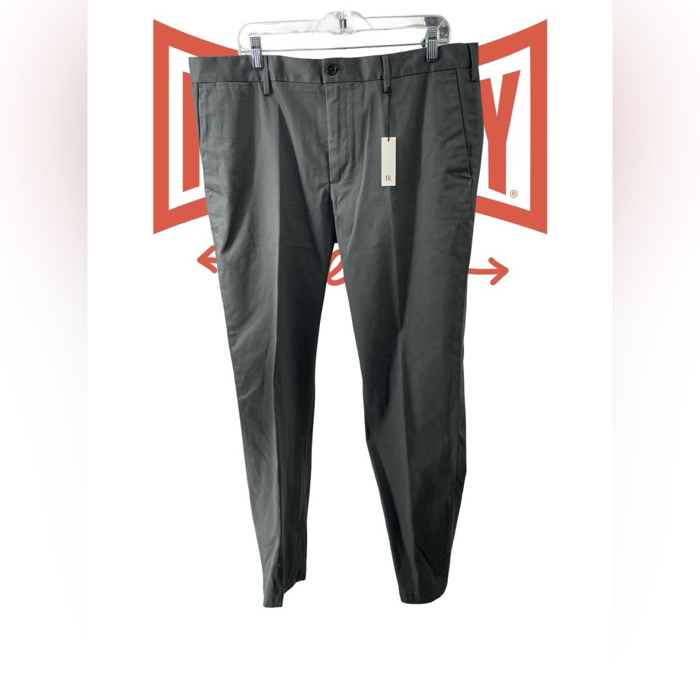 Banana Republic Men's Charcoal Chinos